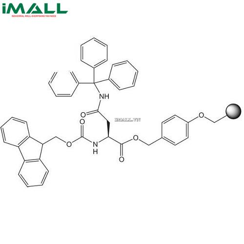Hóa chất Fmoc-Asn(Trt)-Wang resin LL (100-200 mesh) (Chai thủy tinh 5g) Merck 8561060005