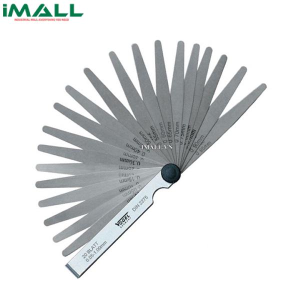Thước căn lá đo khe hở VOGEL 400107-2 (0.05-1mm)