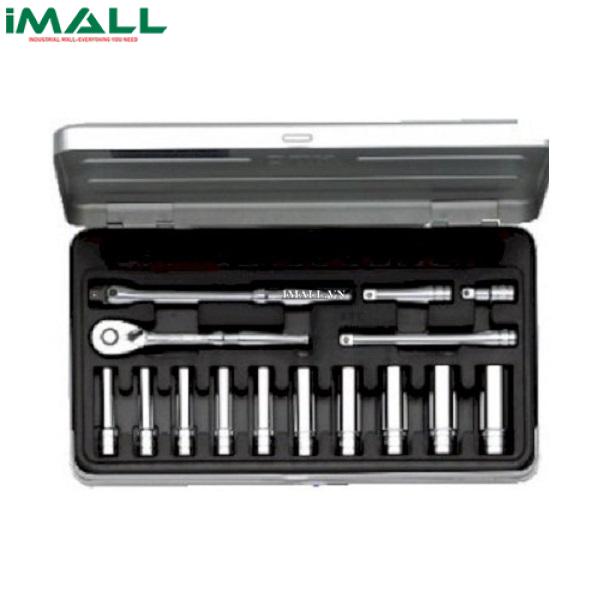 Bộ đầu khẩu vặn ốc KTC TB2L10 (1/4”, 15 chi tiết)