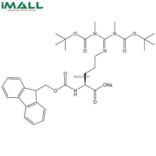 Hóa chất Fmoc-SDMA(Boc)2-ONa (C₃₃H₄₃N₄NaO₈; Chai thủy tinh 5 g) Merck 8523100005
