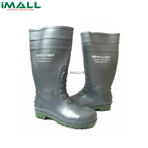 Ủng cao su mũi thép đế thép Safetyman SMB7030-N