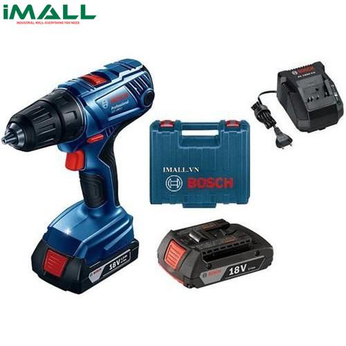 Máy khoan pin BOSCH GSR 180-LI kèm phụ kiện (06019F81K1)