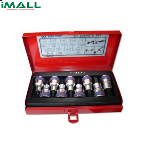 Bộ đầu tuýp lục giác 9 chi tiết Kingtony 4109PR (1/2”)