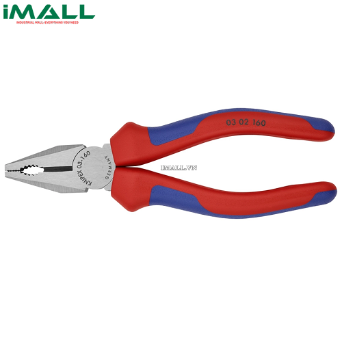 Kìm Đa Năng Lưỡi Cắt Tôi 60 HRC Chiều Dài 160mm Knipex 03 02 160