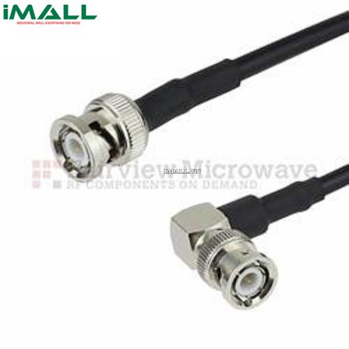 Cáp BNC Male - RA BNC Male Fairview FMCA1225 ( RG-58 Coax; 1 GHz )
