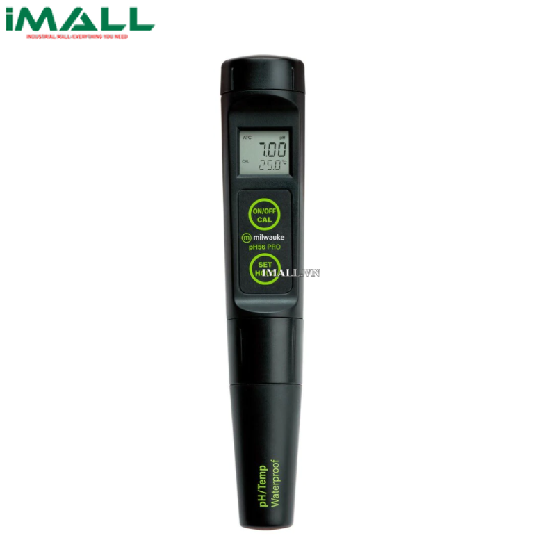 Bút đo pH/nhiệt độ điện tử MILWAUKEE pH56 PRO (chống vô nước, -2~16pH)