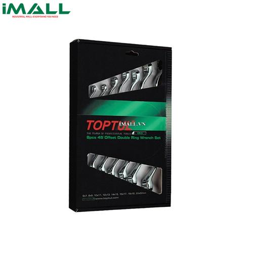 Bộ cờ lê 2 đầu vòng 8 món (AAEH:  6x7 ~ 20x22mm) TOPTUL GAAE0815