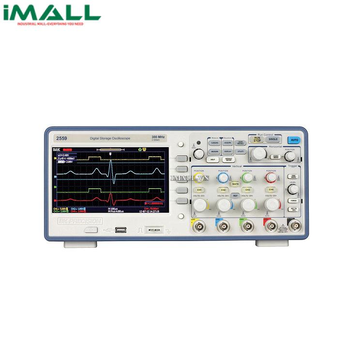 Máy hiện sóng số BK Precision 2558 (300MHz, 2CH, 2 GSa/s)