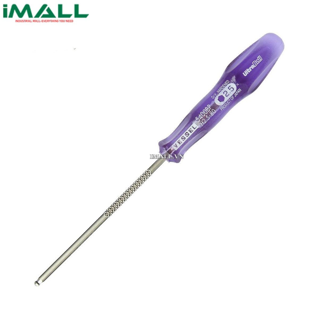 Tô vít đầu bi Vessel B-5400BP (H2.5 x 80mm)