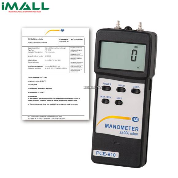 Đồng hồ đo áp suất chênh lệch PCE 917-ICA ( 7 bar)