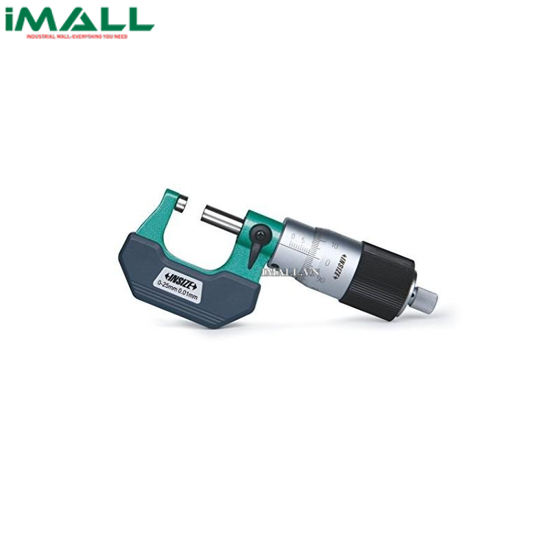 Panme đo ngoài cơ khí INSIZE 3208-50B (25-50mm; 0.01mm;  ±4µm)
