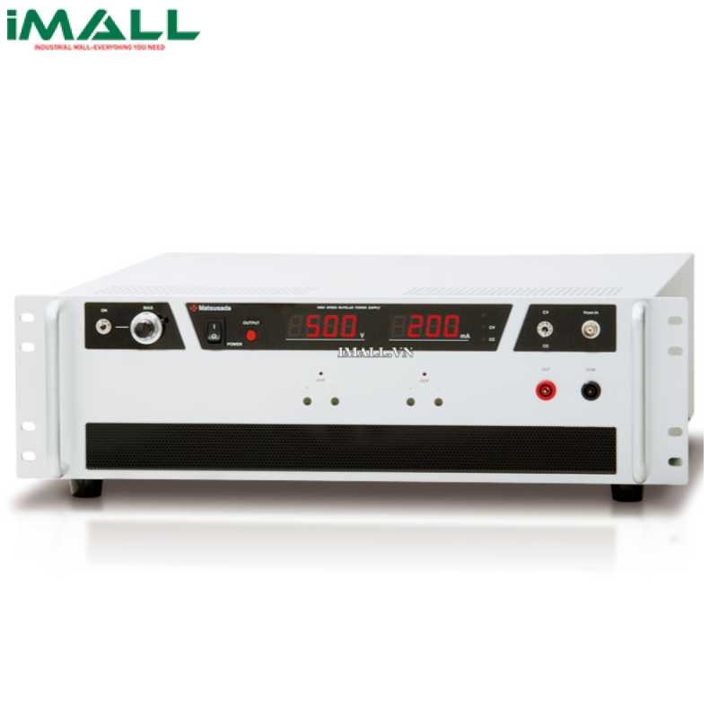 Nguồn lưỡng cực điện áp cao Matsusada DOC500-0.1 (±500V, 100mA, 10kHz)