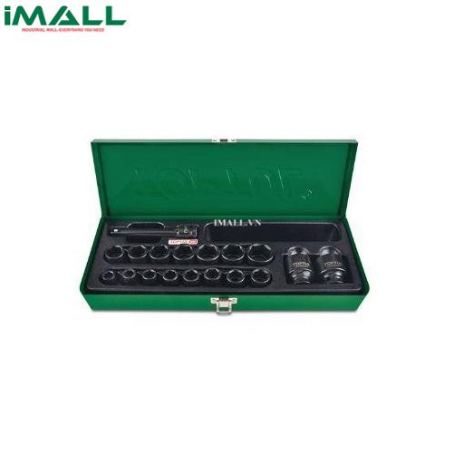 Bộ tuýp lục giác đen 8 món TOPTUL GCAD1807 (1/2 inch)