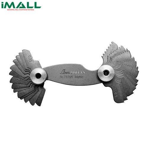 Bộ dưỡng đo ren hệ mét 28 lá Shinwa 73795