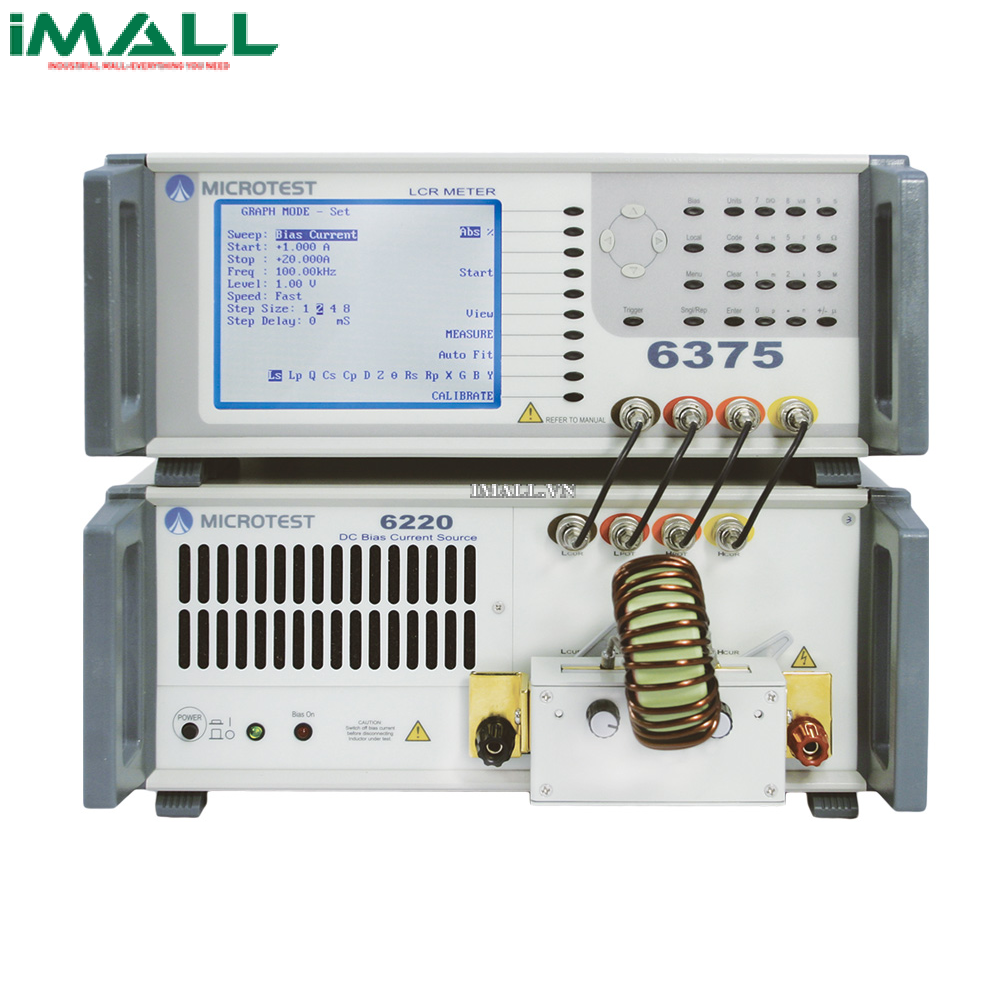 Nguồn dòng chênh lệch DC MICROTEST 6220 (0.000A - 20.000A)