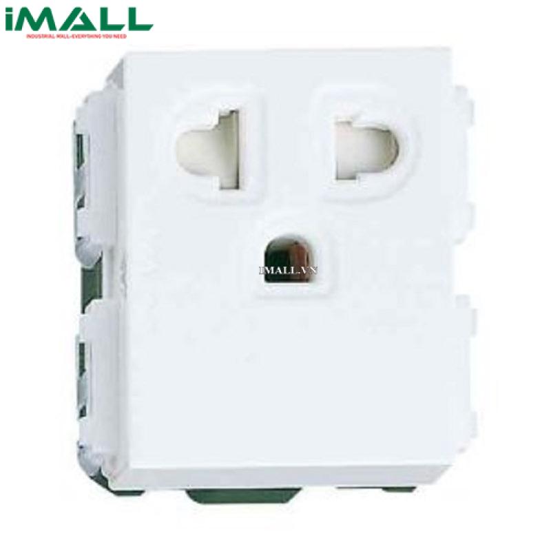 Ổ cắm đơn có màn che và dây nối đất PANASONIC WEV1181SW