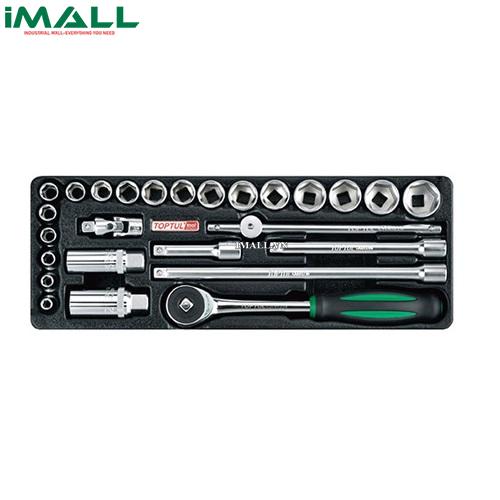 Bộ tuýp vặn bulong 3/8" 26 món TOPTUL GCAD2606
