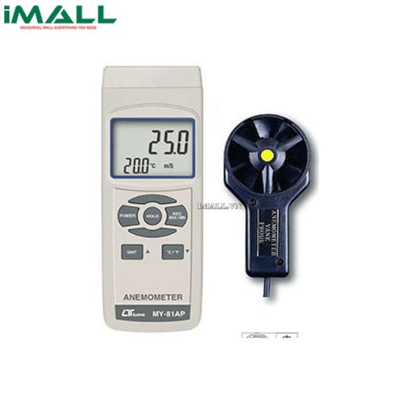 Thiết bị đo tốc độ gió, nhiệt độ Lutron MY-81AP (0.4-25 m/s)