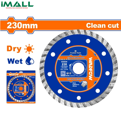 Lưỡi cắt gạch đa năng 230x22.2mm Wadfow WDC3K05