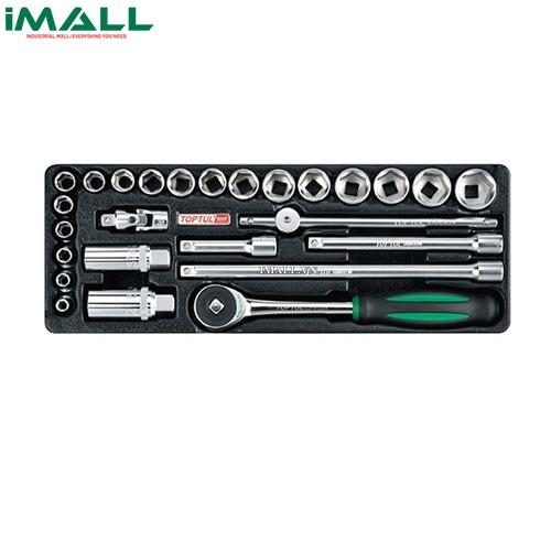 Bộ tuýp vặn bulong 3/8" 26 món Toptul GCAT2605
