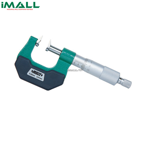 Panme cơ khí đầu đo dạng mỏ INSIZE 3283-125A (100-125mm; 0.01mm)