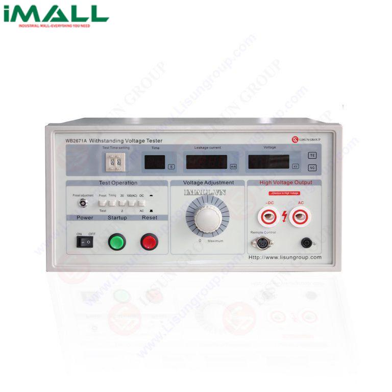 Thiết bị kiểm tra điện áp chịu đựng AC/DC Lisun WB2673C (5KV(AC/DC), AC 200mA)