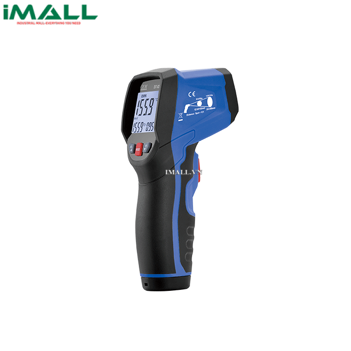 Máy đo nhiệt độ bằng hồng ngoại CEM DT-831 (-35℃~650℃, 12:1)