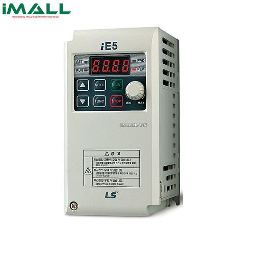 Biến tần LS iE5 SV001iE5-1 ( 1 pha, 230V, 0.1kW, hãm động năng)