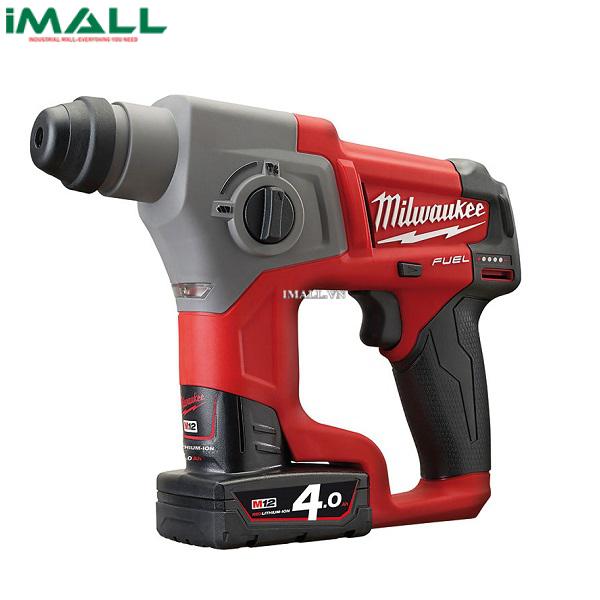 Máy khoan bê tông dùng pin Milwaukee M12 CH-402C (Set 4Ah) (12V)