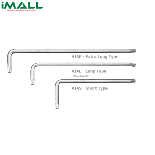 Lục giác L sao (dài) T8 TOPTUL AIAL0807