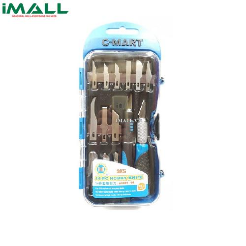 Bộ dao đa năng 14 chi tiết C-MART A0301