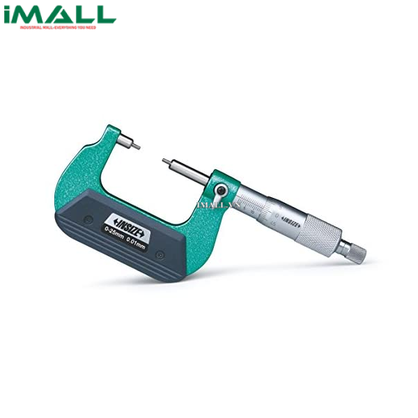 Panme đo rãnh then cơ khí INSIZE 3233-25A (0-25mm; loại A)