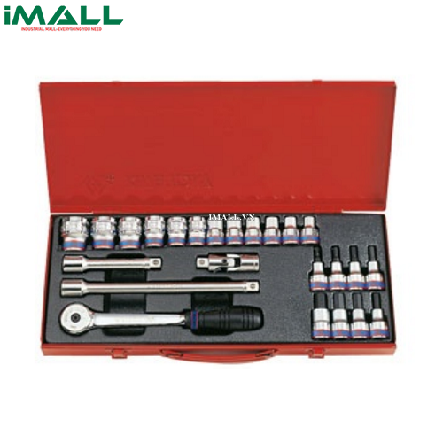 Bộ tuýp 24 chi tiết hệ mét Kingtony 4322MR (1/2”)