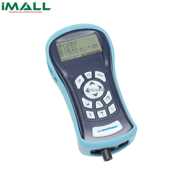 Máy đo chất lượng không khí trong nhà Sauermann Si-AQ Comfort04 (26507, CO2: 0-5000ppm; CO: 0-500 ppm)