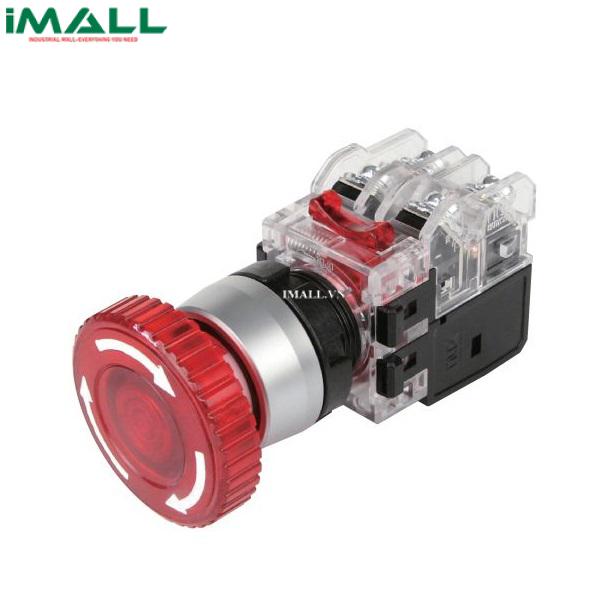 Công tắc dừng khẩn Hanyoung nux MRA-RM1D0G (Đèn Xanh lá 12-24V 22mm)