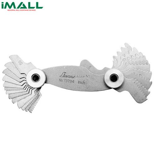 Dưỡng đo ren hệ mét 26 lá Shinwa 73794 (4-60mm )