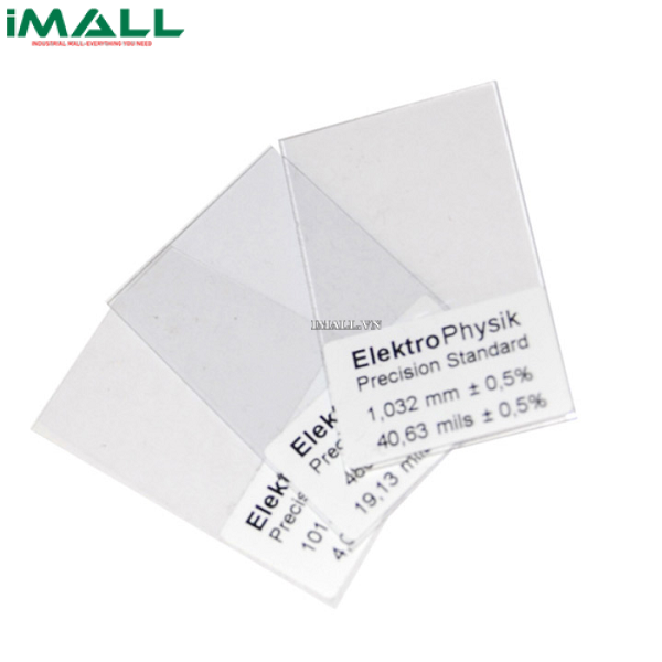 Miếng chuẩn độ dày cho máy đo bề dày lớp phủ Minitest ElektroPhysik 82-050-0095