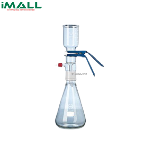 Bộ lọc có đệm PTFE và kẹp 500ml, bình 2000ml Duran 257106304