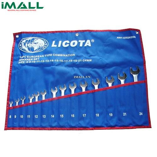 Bộ cờ lê vòng miệng 14 Cây Hệ Mét (Nhỏ) LICOTA AWT-ERSK05B (8 - 24mm)