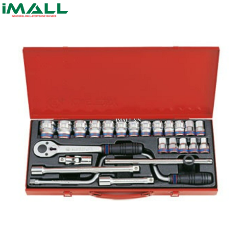 Bộ tuýp 24 chi tiết hệ mét Kingtony 4235MR (1/2”)
