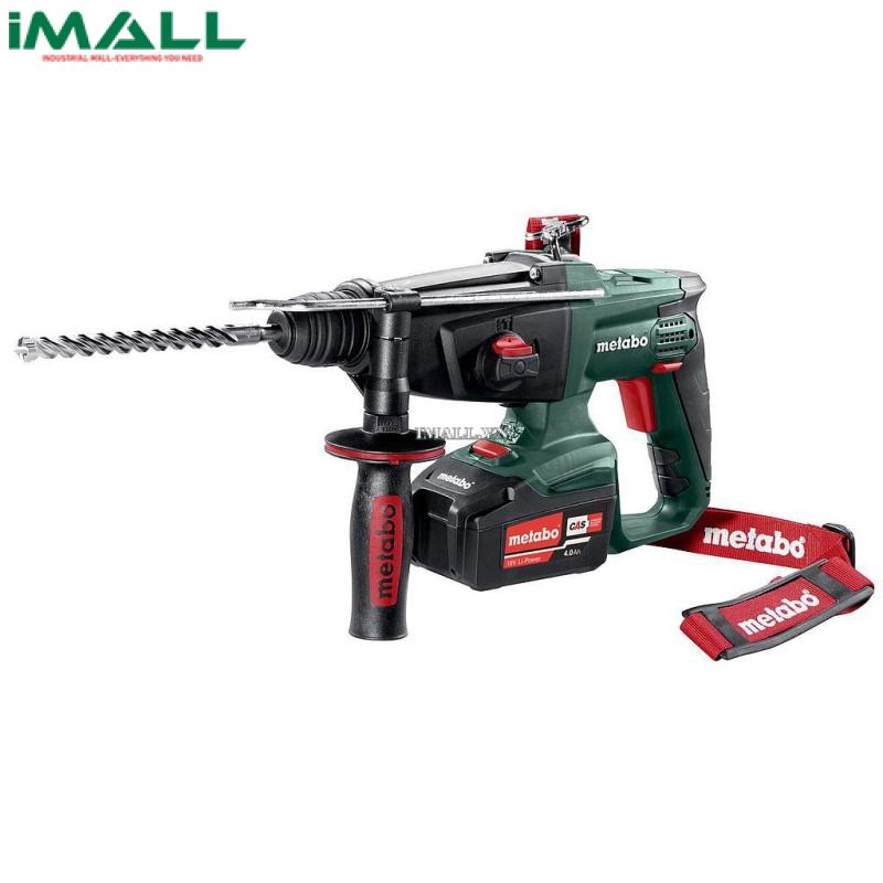 Máy Khoan búa không dây METABO KHA 18 LTX (18V 2x5.2Ah Li-ion) 600210650