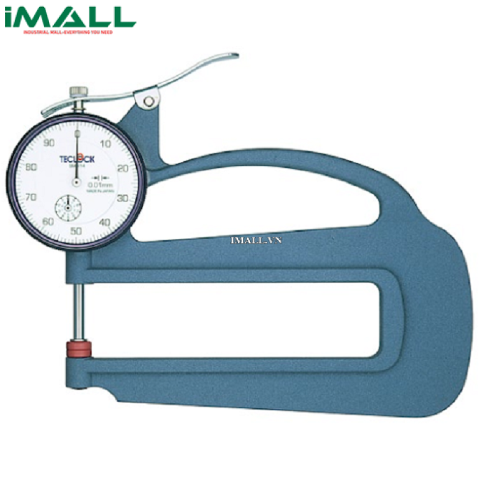 Đồng hồ đo độ dày vật liệu kiểu cơ TECLOCK SM-124LS (20mm/0.01mm)