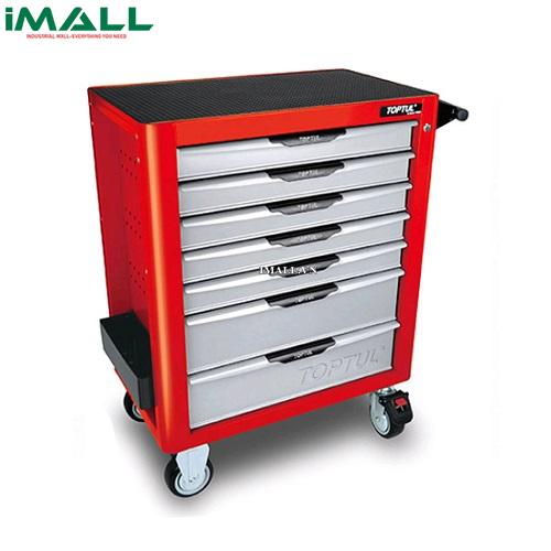 Tủ đồ nghề sửa chữa 7 ngăn 261 chi tiết Toptul màu đỏ GE-26118