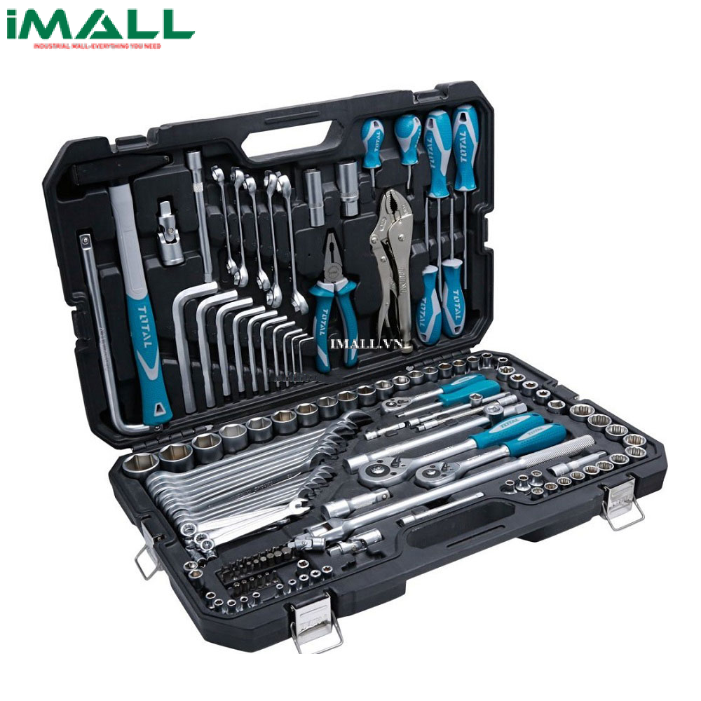 Bộ đồ nghề cầm tay 142 chi tiết Total THKTHP21426