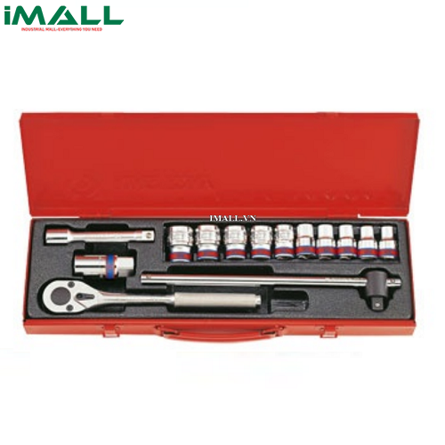 Bộ tuýp 14 chi tiết hệ inch Kingtony 4512SR (1/2")