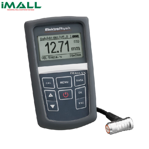 Máy siêu âm đo độ dày vật liệu, xuyên lớp phủ ElektroPhysik Minitest 430 (85-804-0601)
