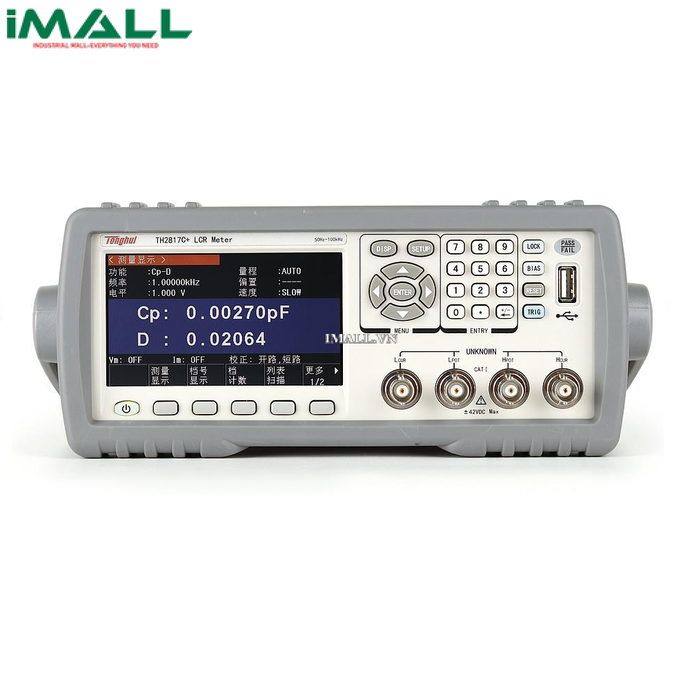 Máy đo LCR Tonghui TH2817C+ (50Hz~100kHz)