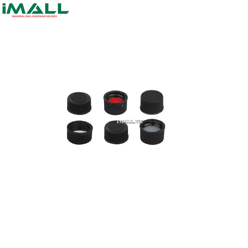 Nắp lọ (Màu đen; Close-top, Đệm PTFE /đệm Septa; 15-425) SciLab SL.Vi123