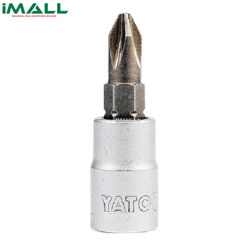 Đầu tuýp ra đầu vít Yato YT-7675 (1/4", PH3, 44.4Nm)