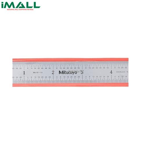 Thước lá thép (6”/150mm, (1mm, 0.5mm), rộng 19mm) Mitutoyo 182-105
